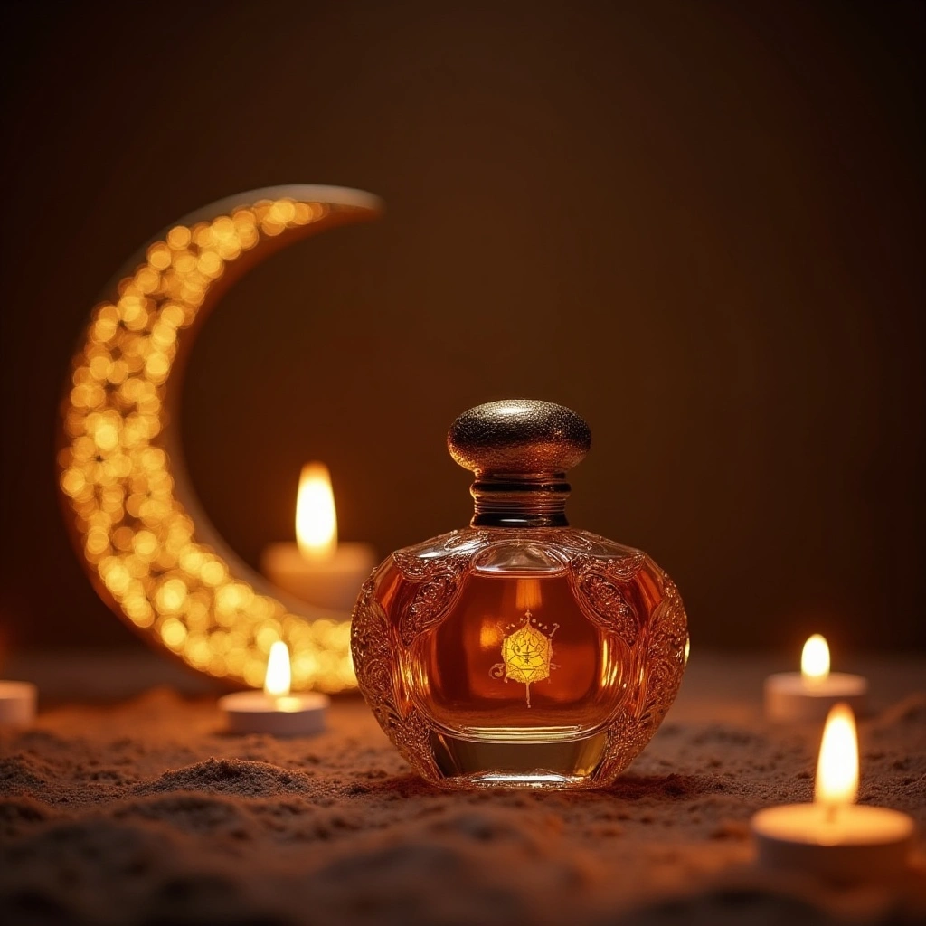 جلسة تصوير منتجات عطور ضمن حملة رمضان